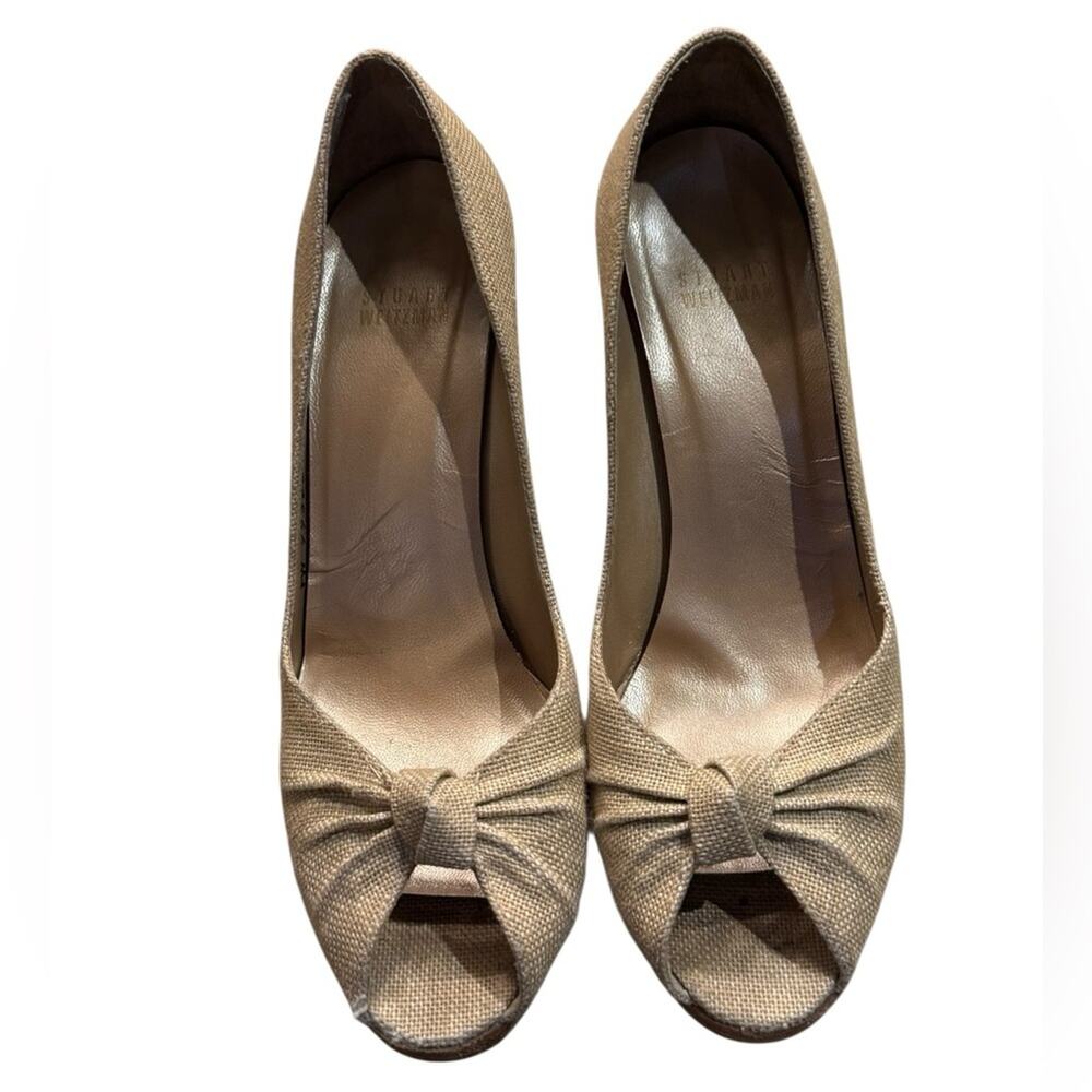 stuart-weitzman-shoes-stuart-weitzman-elegant-tan-linen-peeptoe